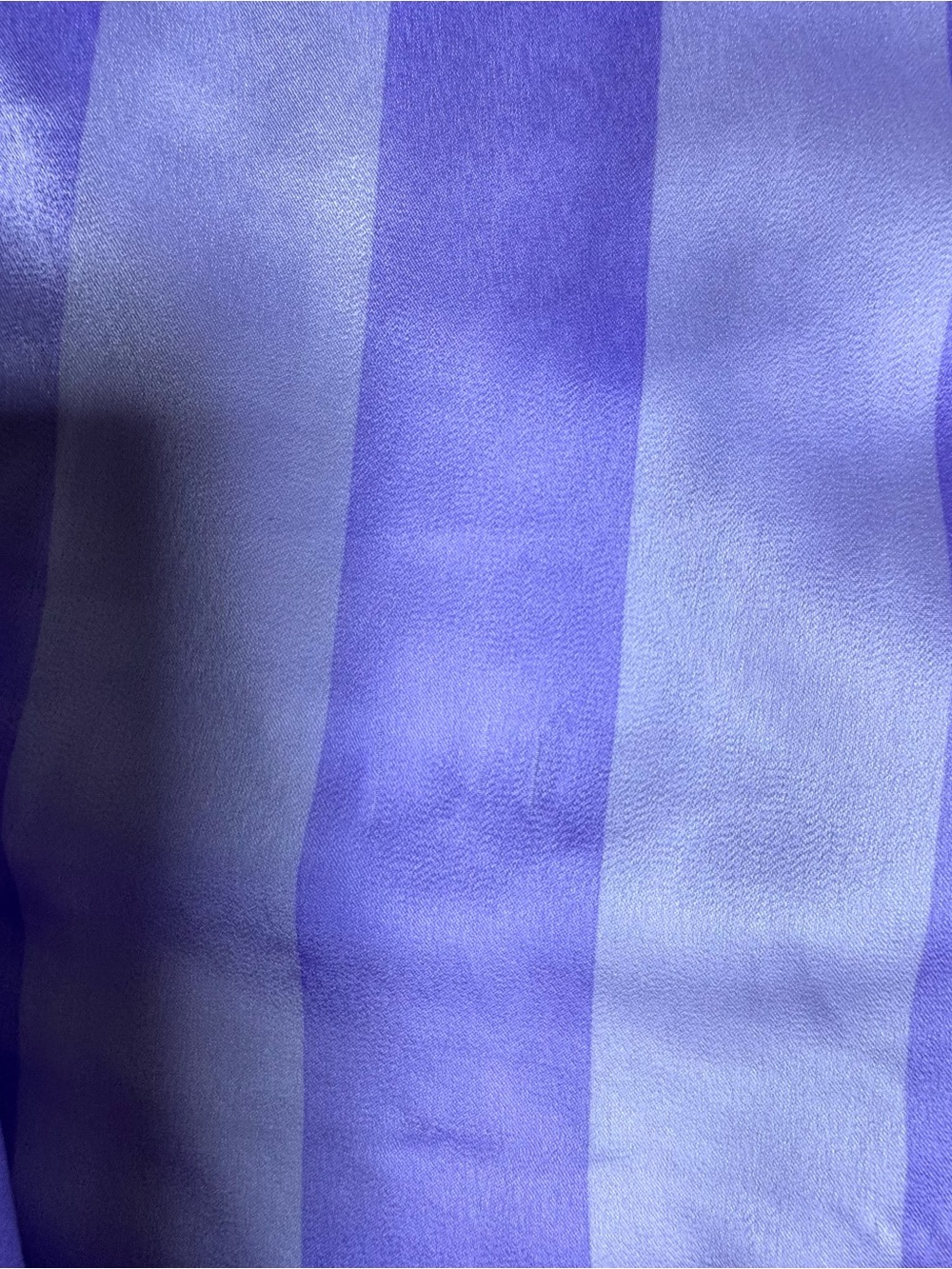 LOFT Satin Lavender Stripe Pajama Set | Coquette Soft Girl Loungewear - Picture 6 of 9